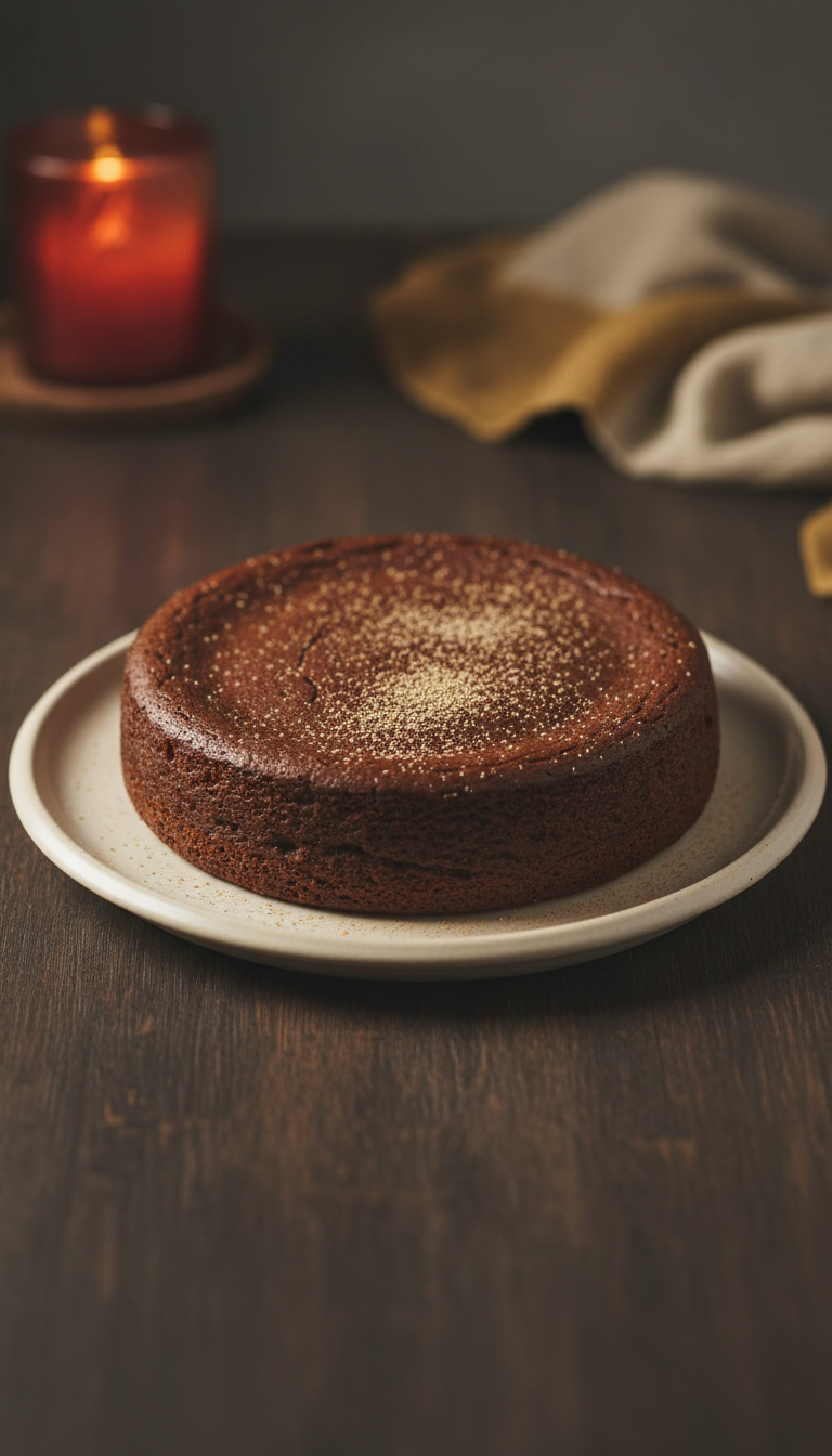 Tarta de chocolate sin harina